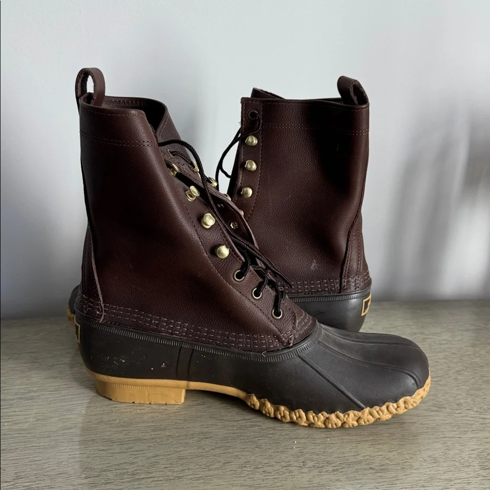 L.L. Bean Men's Brown Hunting Boots Size 10 W
